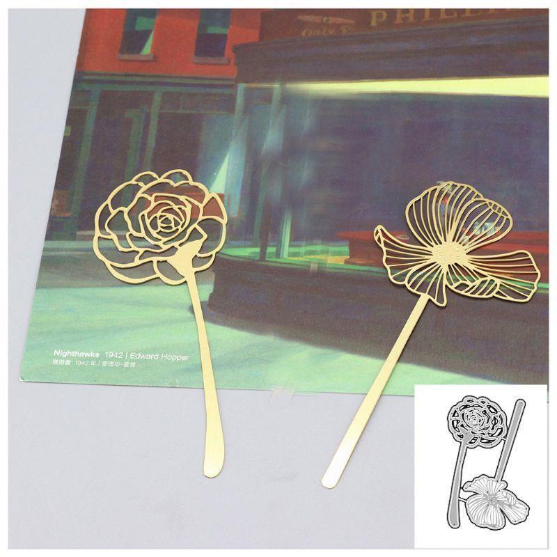 Flower Leaf Metal Cutting Dies Stencil Scrapbooking DIY Album Stamp Paper Card