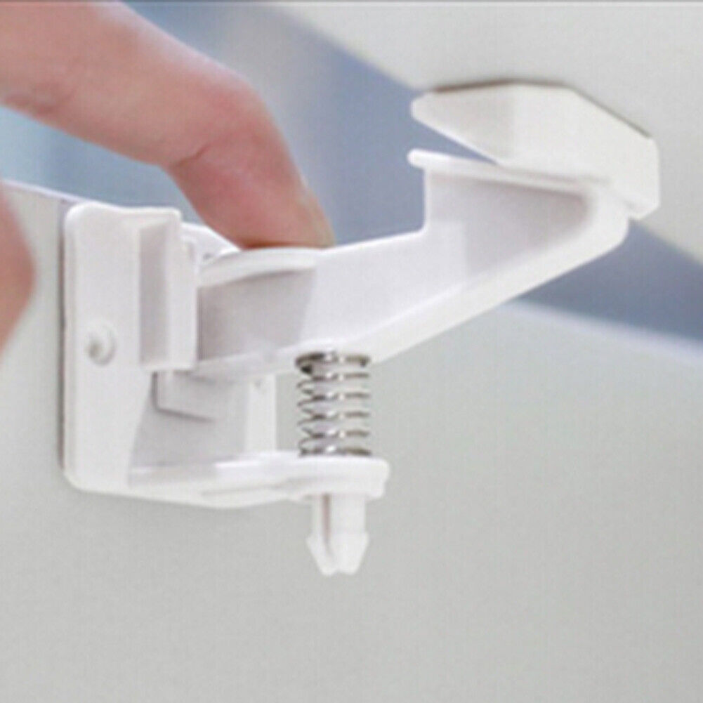 10pcs Invisible Baby Safety Protection Lock Sliding Door Window Drawer Lock