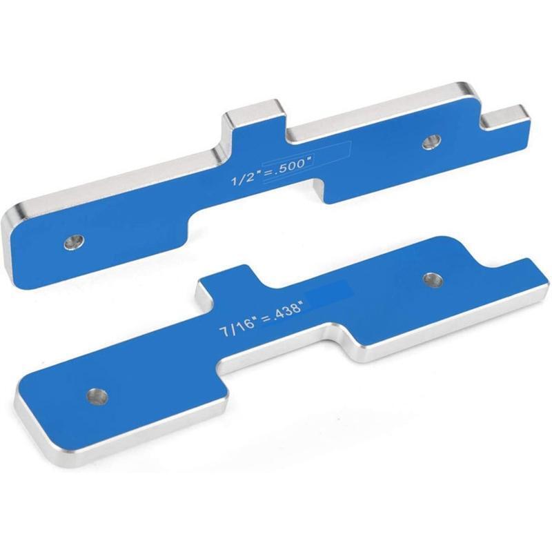 7pcs/set Tablesaw Setting Lever Aluminum Alloy Depth Test Distance Setting Rod