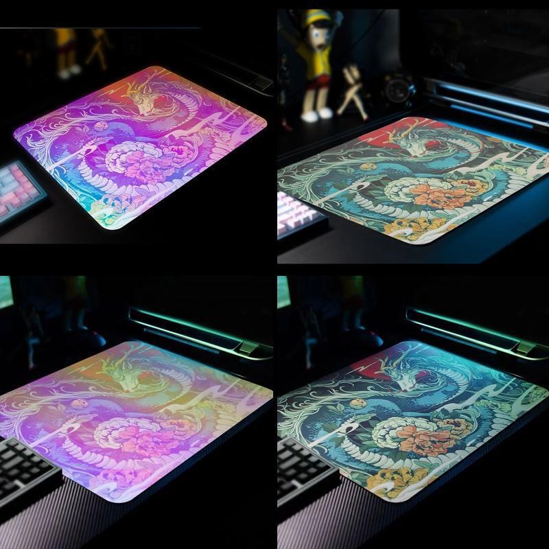Wuxiang Dragon Mouse Pad Esports Tiger  Non-Slip Rubber Gaming Mat 480×400mm
