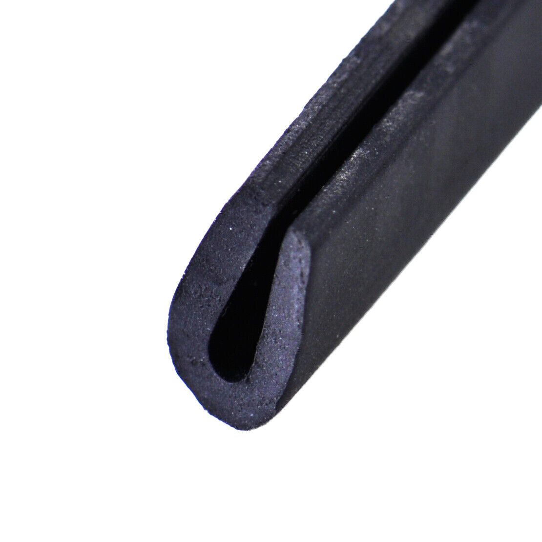 20ft 1/4" X 1/8" Universal Soft Flexible Weatherstrip U Channel Seal Rubber Li