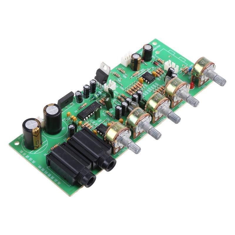 Preamp Tone Controller For Amplifier Board Pre-amplifier TL074 Dual AC12~15V
