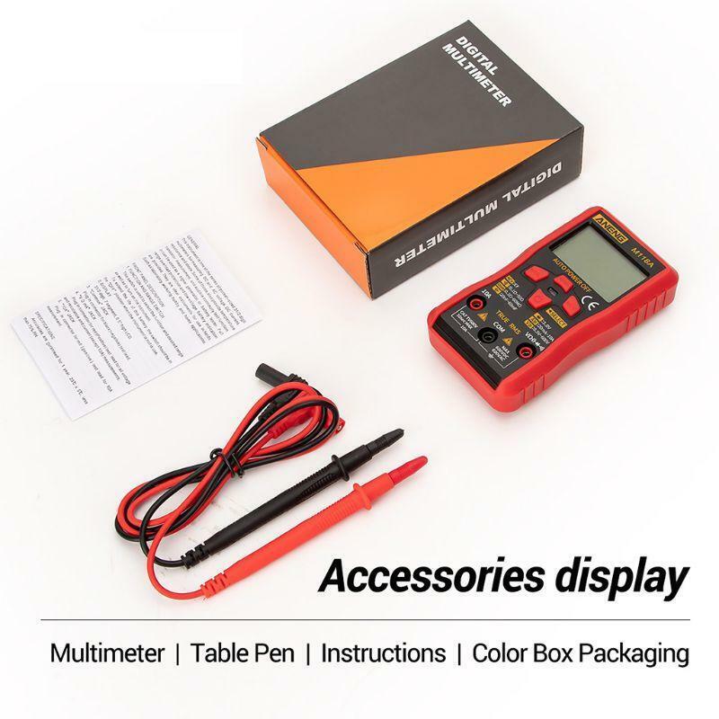 Multimeter Auto-Ranging AC/DC Current Voltage NCV Tester Meter Short Protection