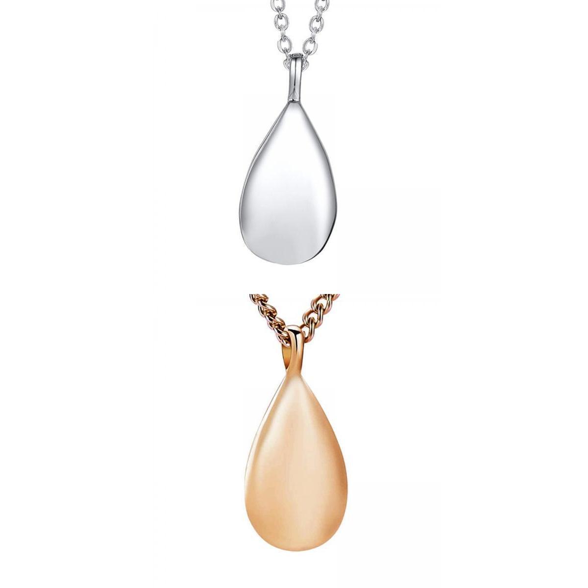 2x Exquisite Urn Necklace Cremation Jewelry Urn Holder  men