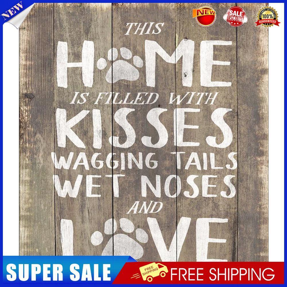 5D DIY Diamond Painting Mosaic Cross Stitch Home Decor (LG024 HOME KISSES)