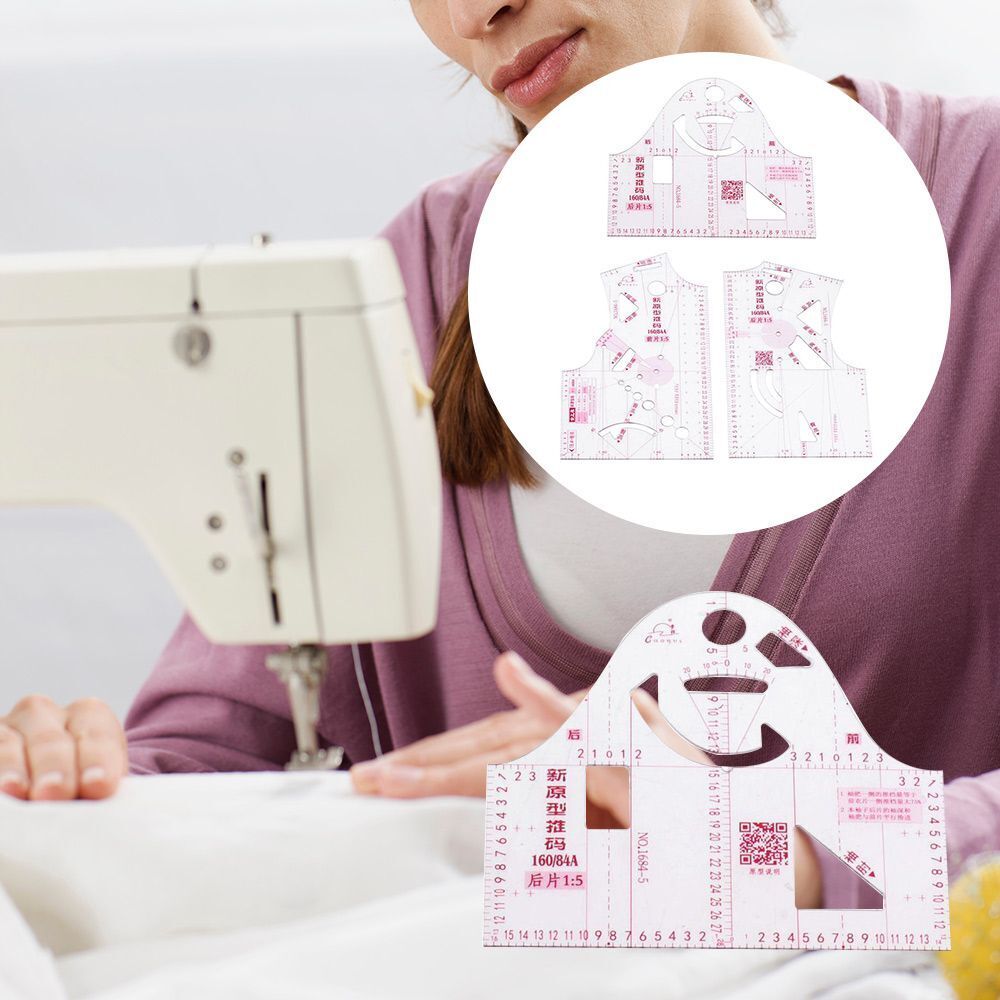 Tools Sewing Ruler Clothing Design Ruler Measuring Ruler Quilting Template Kit