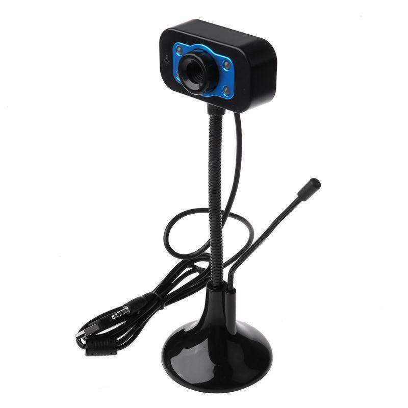 Vertical Adjustable External Digital Camera With Microphone Night Vision Light
