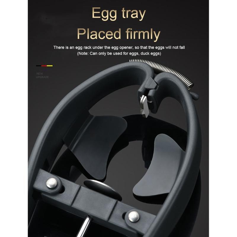 Stainless Steel Egg Separator Automatic Egg Cracker for Raw Egg White Separator