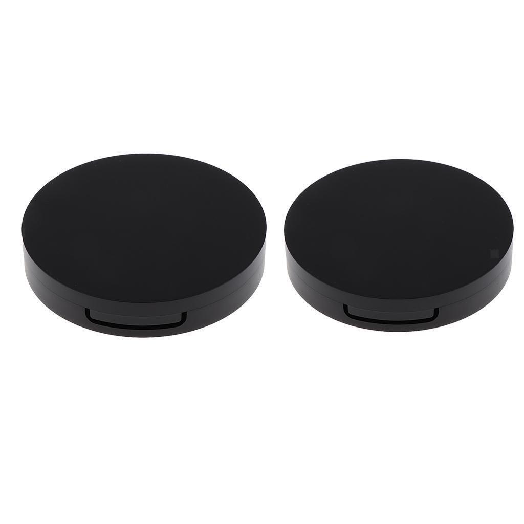 2X Empty Powder Cases Face Powder Blusher Makeup Cosmetic Jars Containers