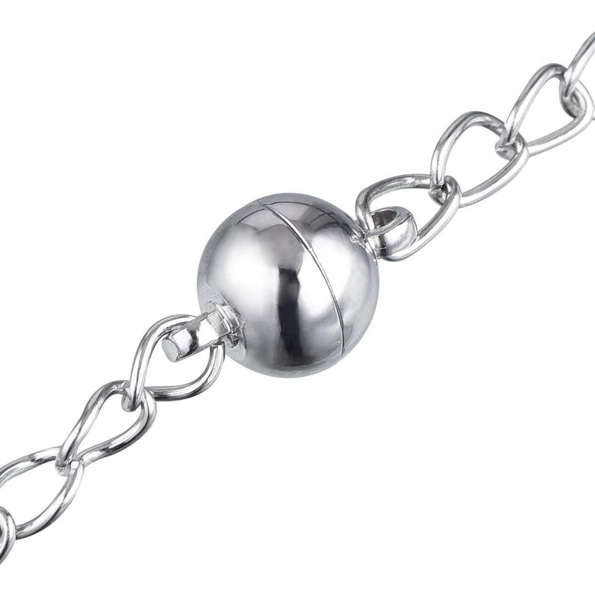 2 Bags  Magnetic Clasp Closures Necklace Jewelry Making Accessories