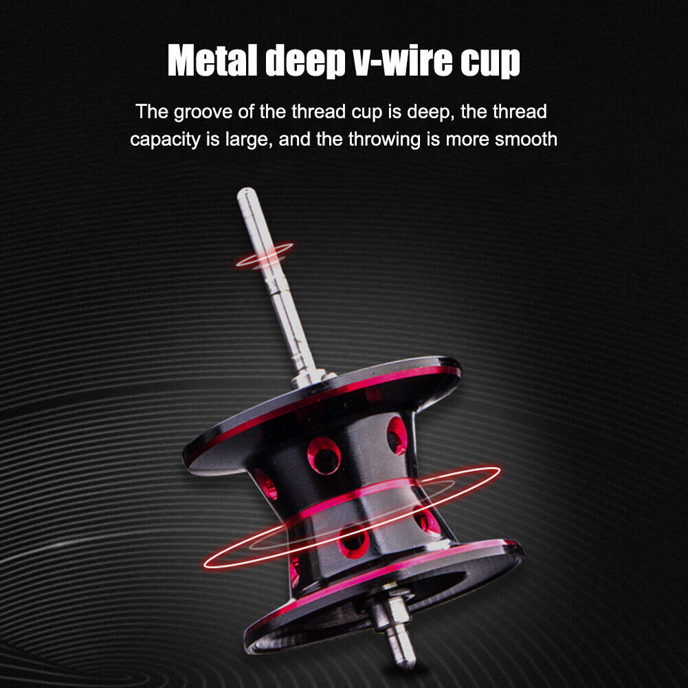 Baitcasting Fishing Reel 8kg Max Drag 7.0/1 Magnetic Brake Reel (Left)