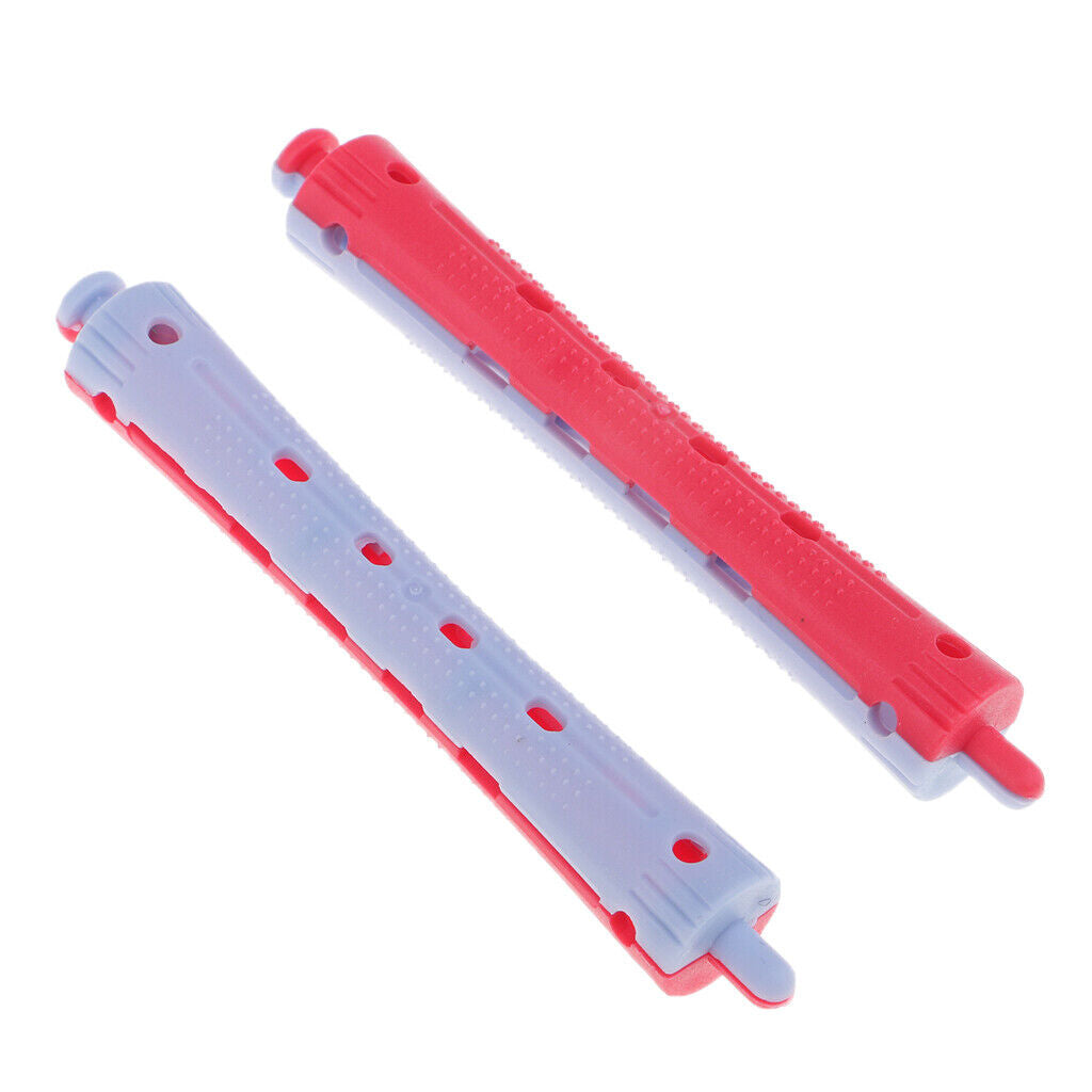 60 Packs Non-Slip Perming Rods Waves  Rollers Curlers Styling 7cm+9cm