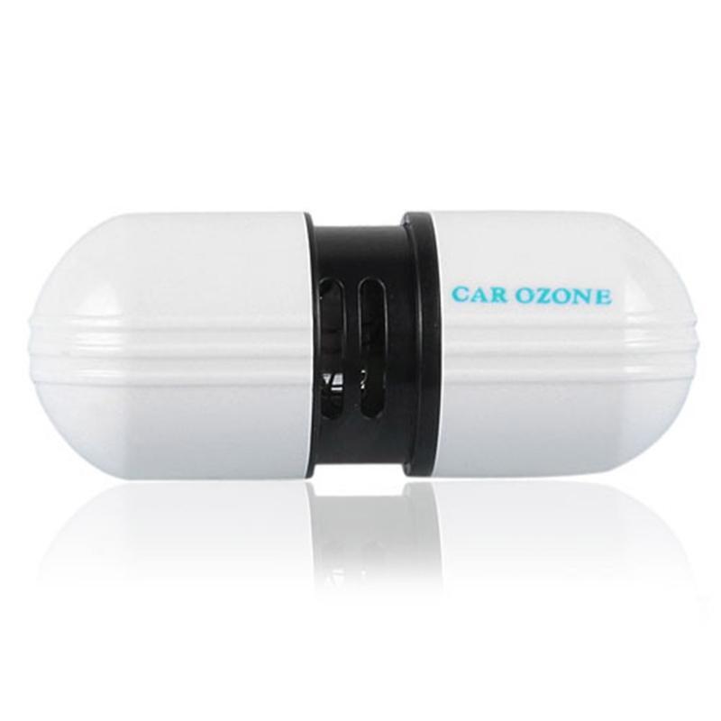 Car Ozone Generator Air Purifier Remove Formaldehyde Smoke Dust Purification