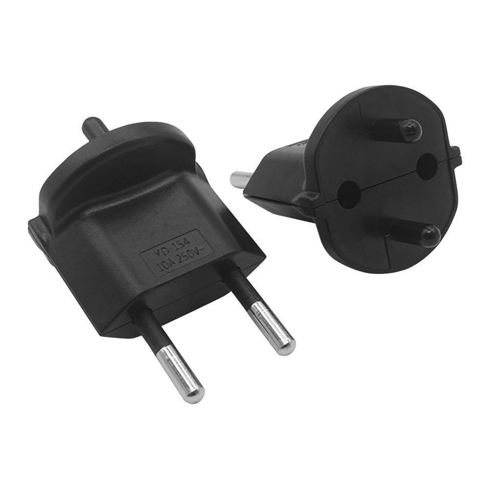 YUADON YD-154 EU 4.0mm to KR 4.8mm Plug Power Adapter Plug Charger Adaptor