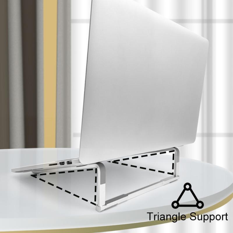 Adjustable Aluminum Laptop Stand Portable Notebook Support Holder for Computer