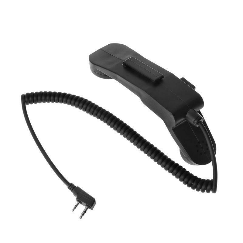Military Handheld Speaker Mic Shoulder Microphone Interphone PTT for BaoFeng 1PC