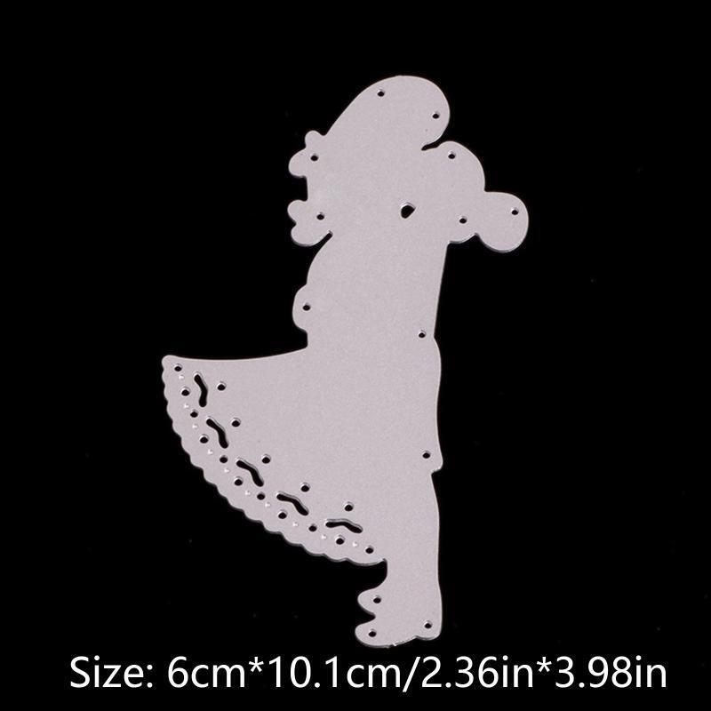 Couple Metal Cutting Dies Scrapbooking Stencil Die Cuts Card Embossing DIY Photo