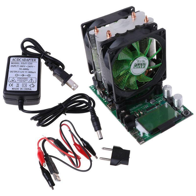 Electronic Load Battery Capacity Tester Module with Cooling Fan for Power Bank