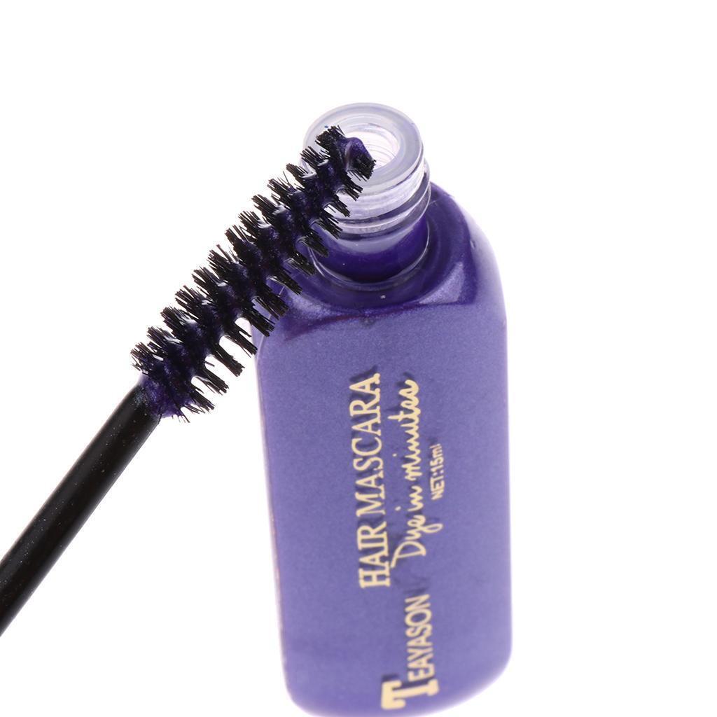 4Color Temporary Hair Color Chalk Dye Tint Highlight Streak Mascara Wash Off