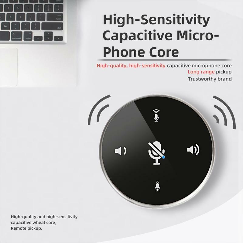 Portable USB Speakerphone  Microphone for Computer/Laptop Conference Game