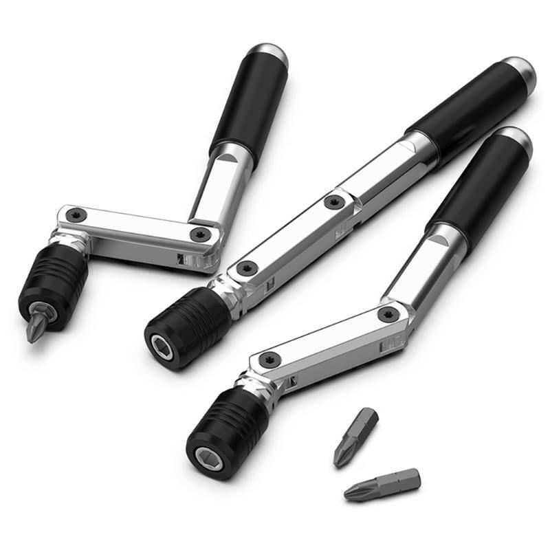 6.35mm Screwdriver Bits Holder Hand Screwdriver Universal Variable Angle