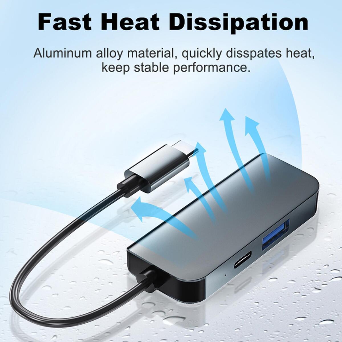 USB  HDMI Adapter USB 3.0  Transfer 4K HDMI 30Hz for Laptop