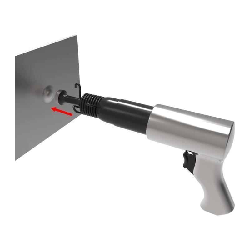 4x Pneumatic Air Hammer Bits Smoothing Pneumatic Rivets for Hammering Operation