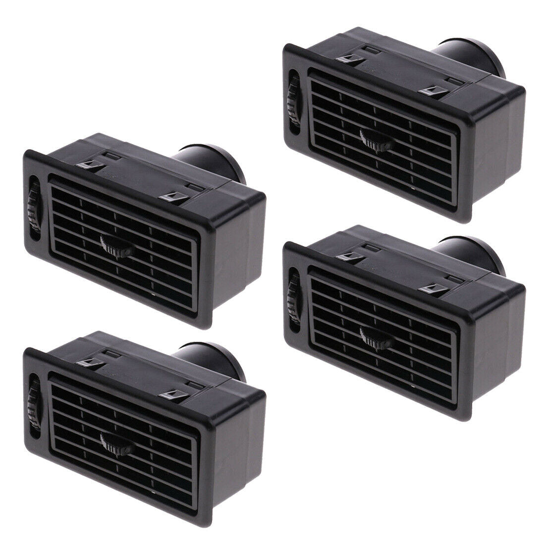 4pcs Universal Truck RV ATV Heat AC Air Exhaust Vent Dash Ventilation Outlet A4