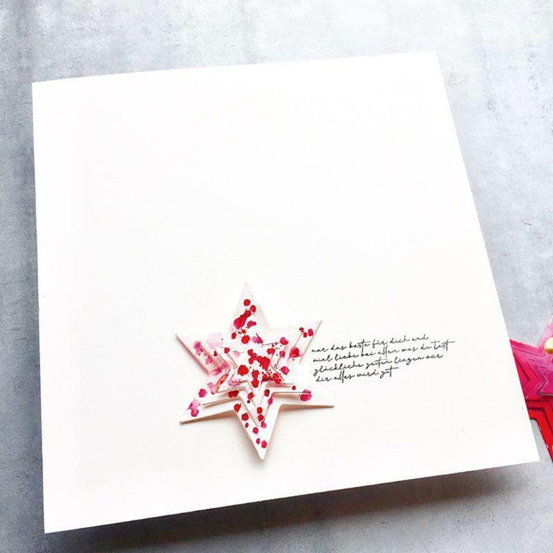 Stars Metal Cutting Dies Stencil Scrapbooking DIY Album paper Card Embossing