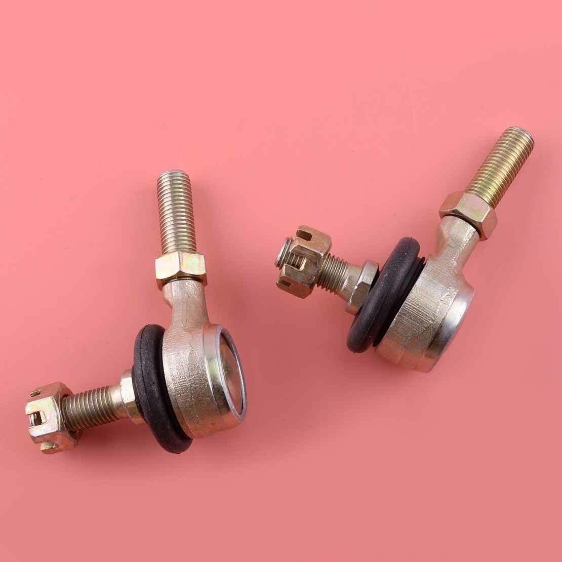 2pcs Tie Rod Steering End Ball Joint fit for 70cc 90cc 125cc 150cc 200cc ATV