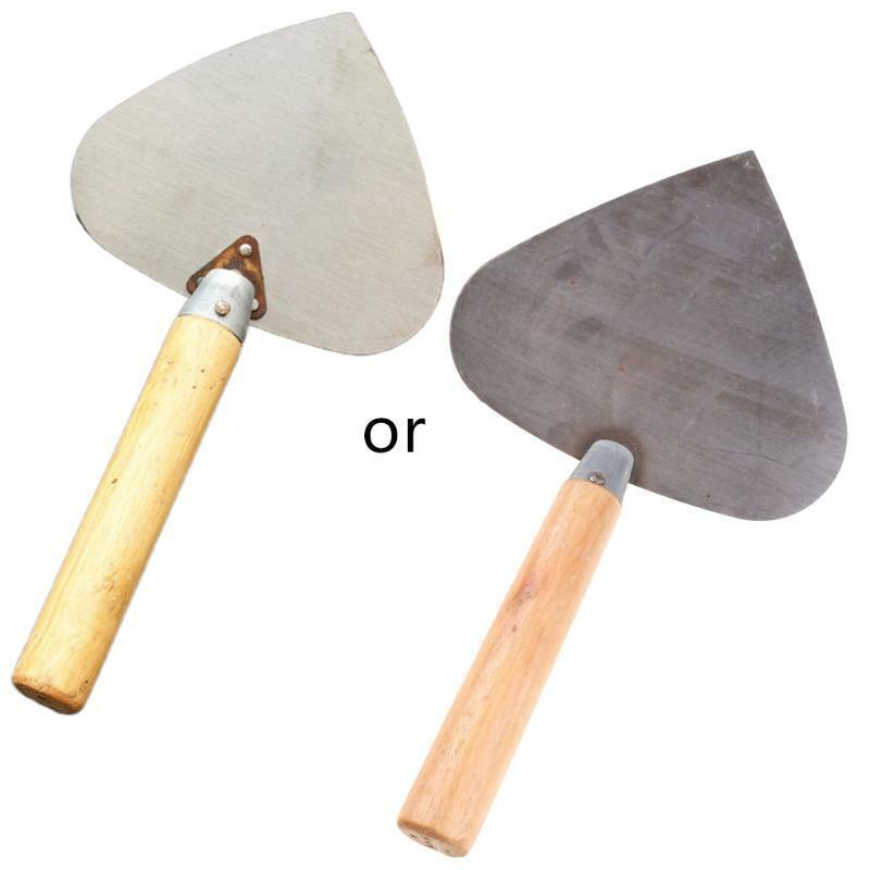 Plastering Trowel Top Float Round Shovel Handle 33x17.5cm/12.99x6.89''Wall Floor