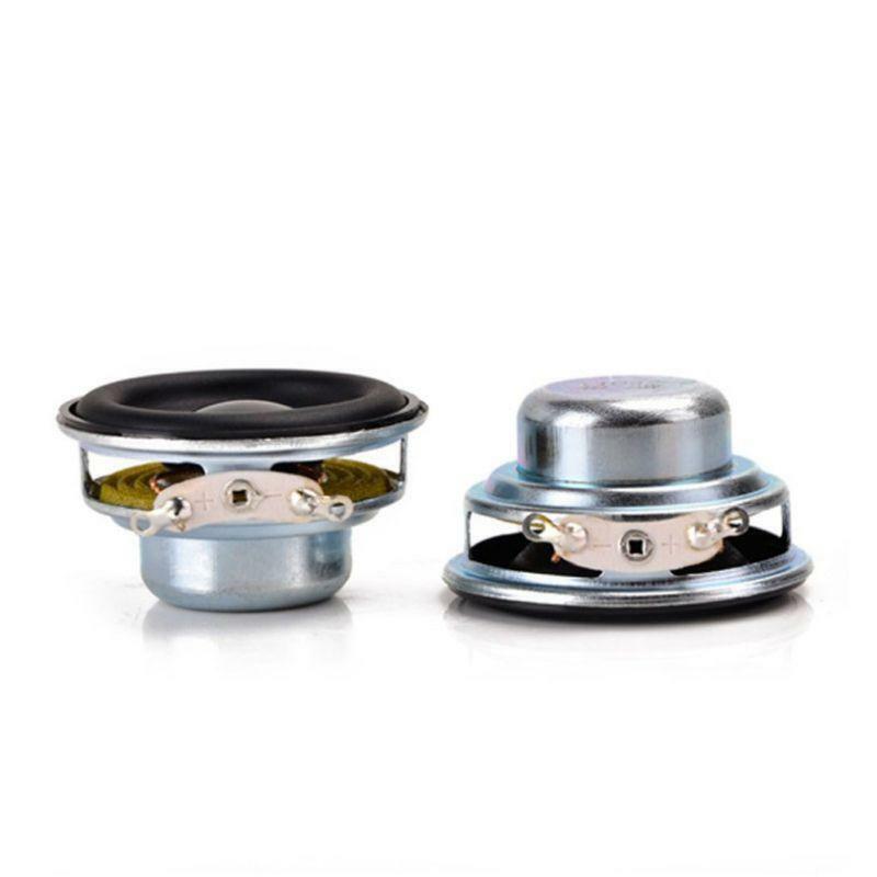 2pcs 40mm Mini Audio Speaker 16 Core 4Ohm 5W Full Range Waterproof Home Theater