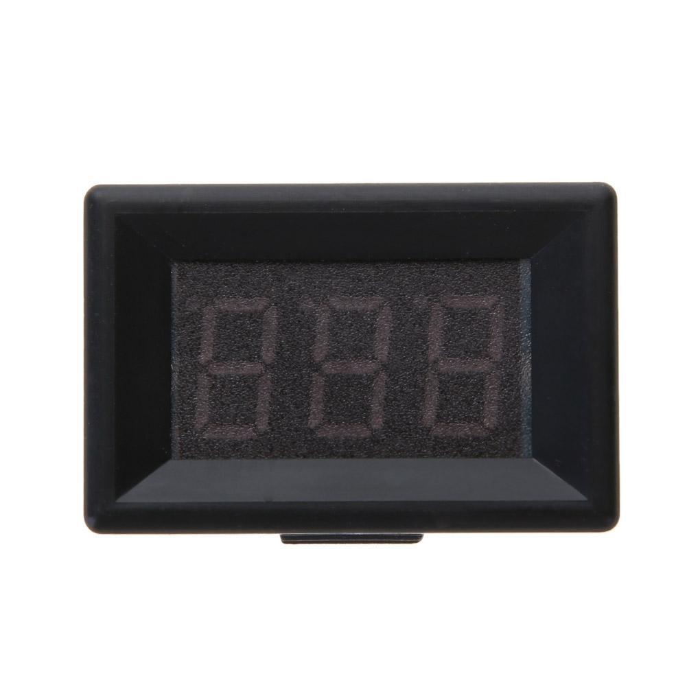 Mini 0.36in DC 2.4V-30V 2-Wire LED Digital Display Panel Battery Voltmeter
