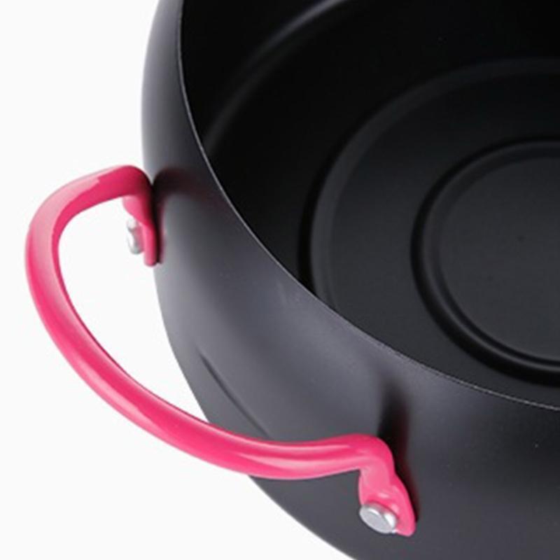 Japanese Style Tempuras Frying Pan Household Mini Non-stick for Induction Cooker