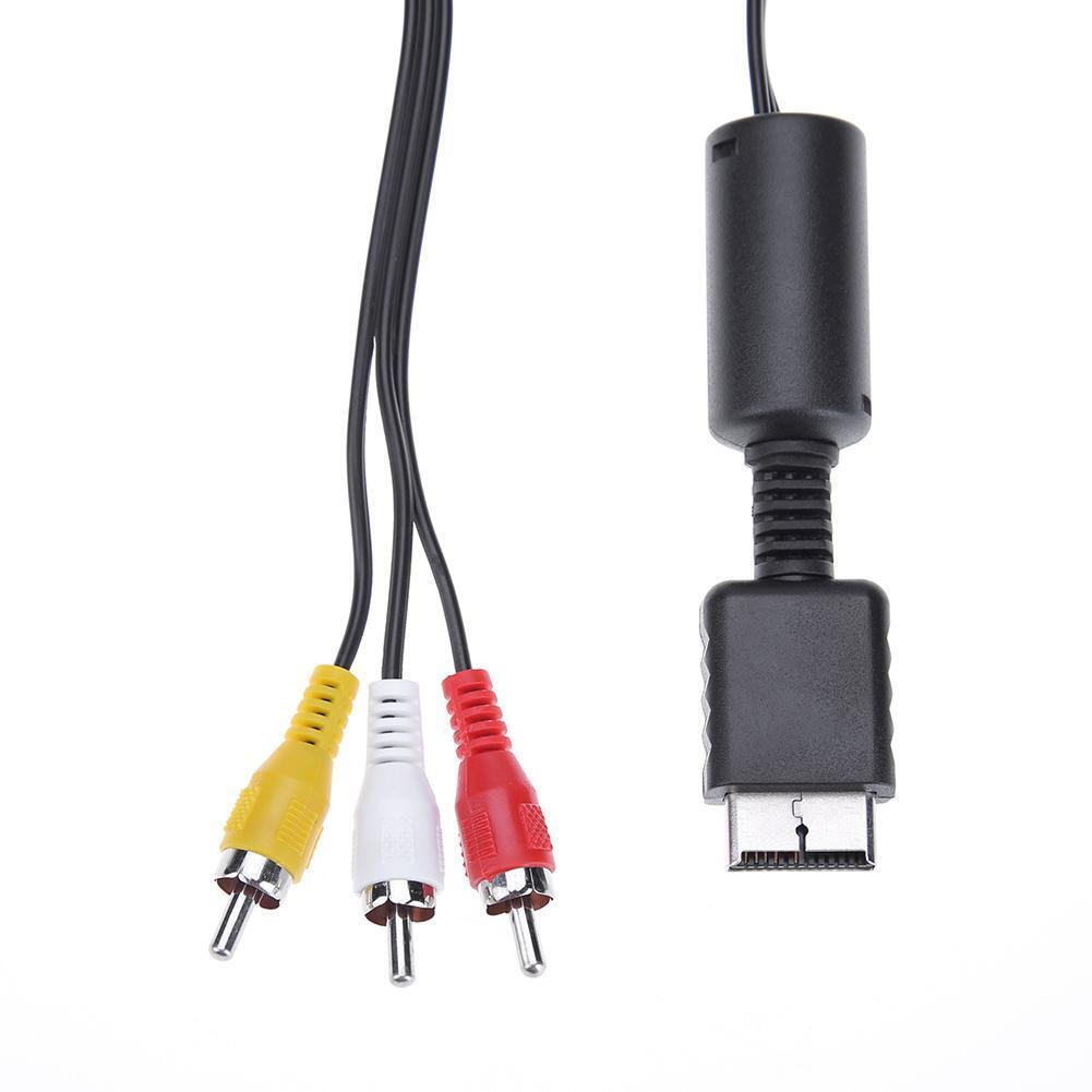 Audio Video to RCA AV Adapter Cable for PS2/3 Game Console
