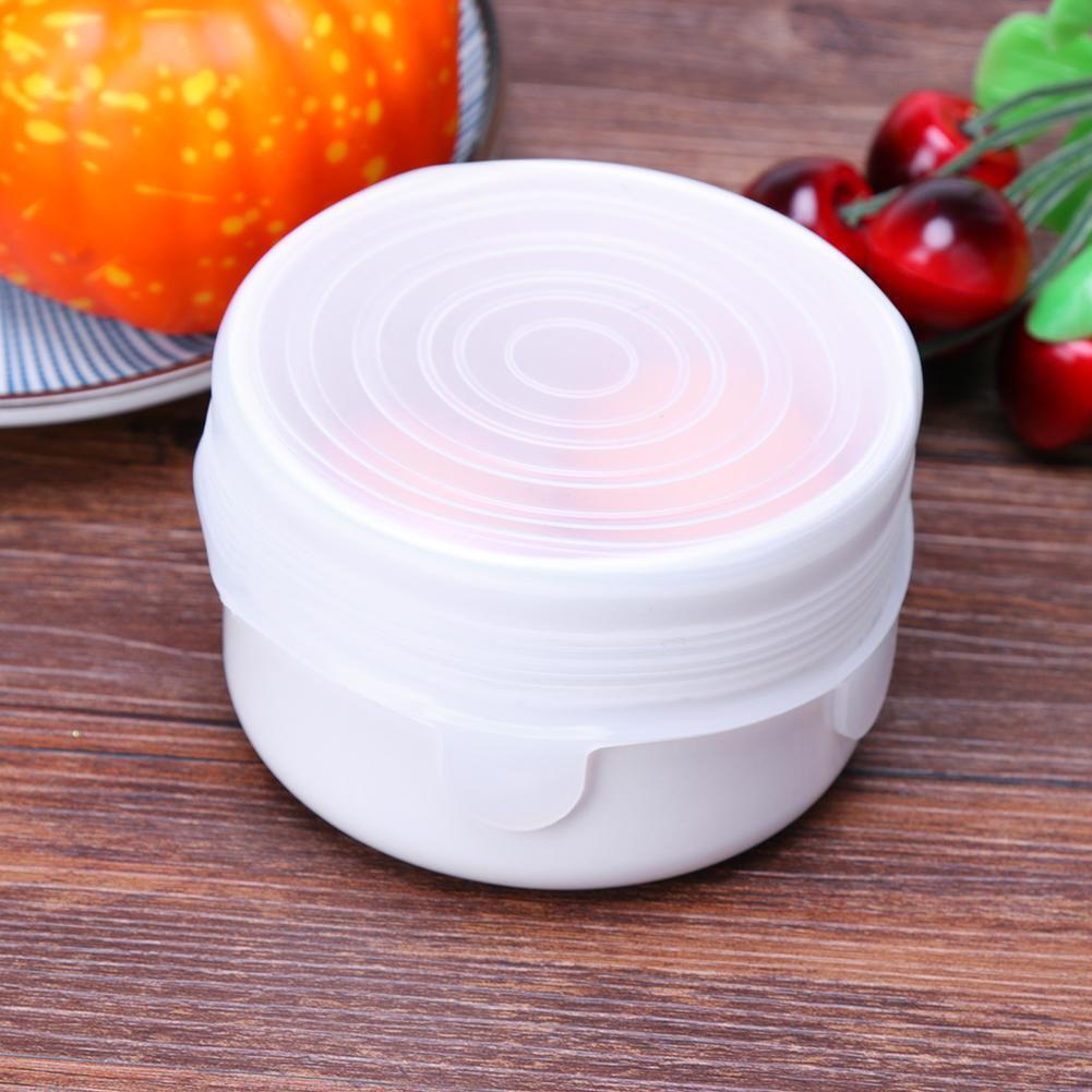 Heat Resistant Reusable Stretch Silicone Lids Food Wrap Bowl Cover (11cm)