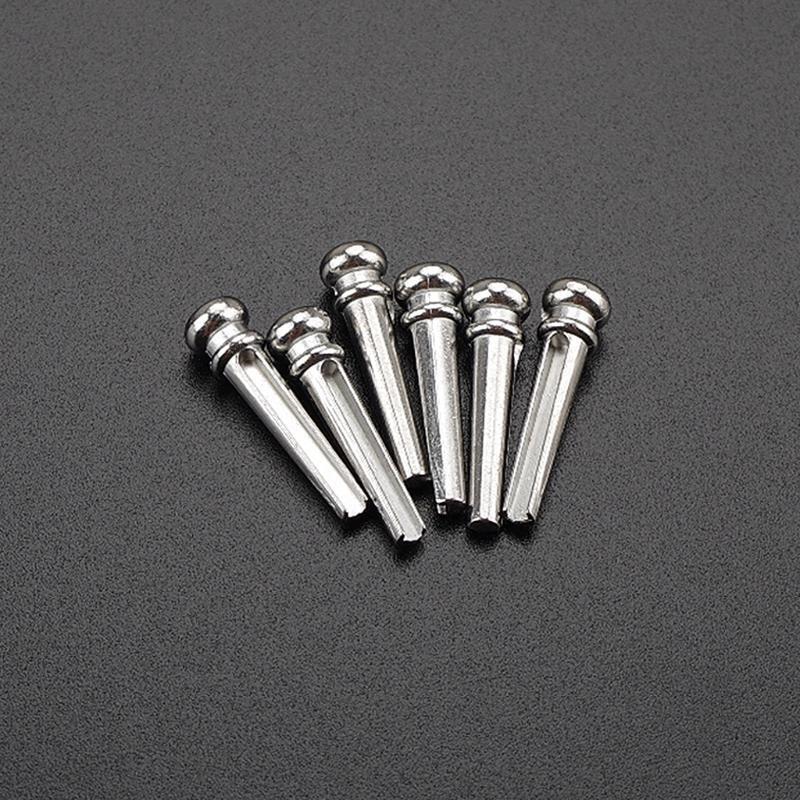 Electric Guitar Bass Neck Joint Bushings and Bolts Screws (Pack of 6)