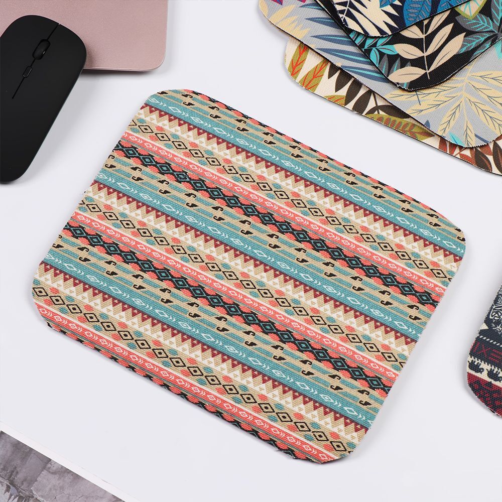 Water Coaster Table Decoration Ethnic Style Mice Mat Desk Cushion Mousepad