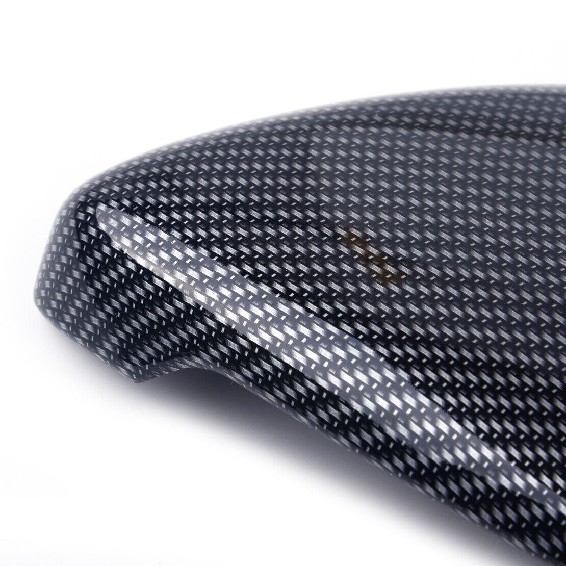 Left+Right Side Mirror Cover Trim Carbon Fiber fit for VW Golf 7 MK7 14-18 Ly