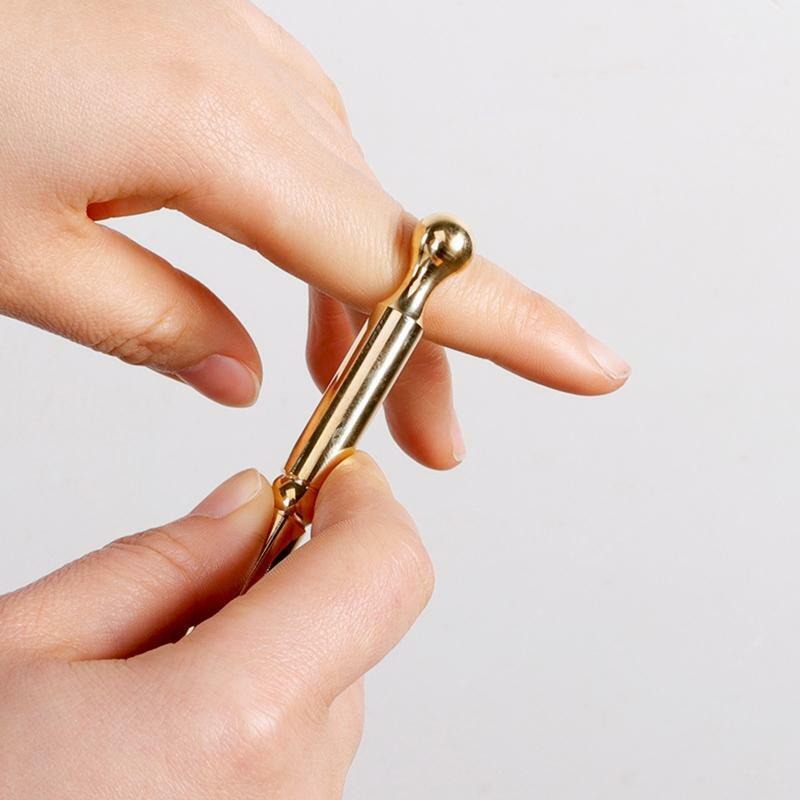 Brass Acupoint Pressing Tool Point Pointing Stick Foot Massager Tendon Pulling