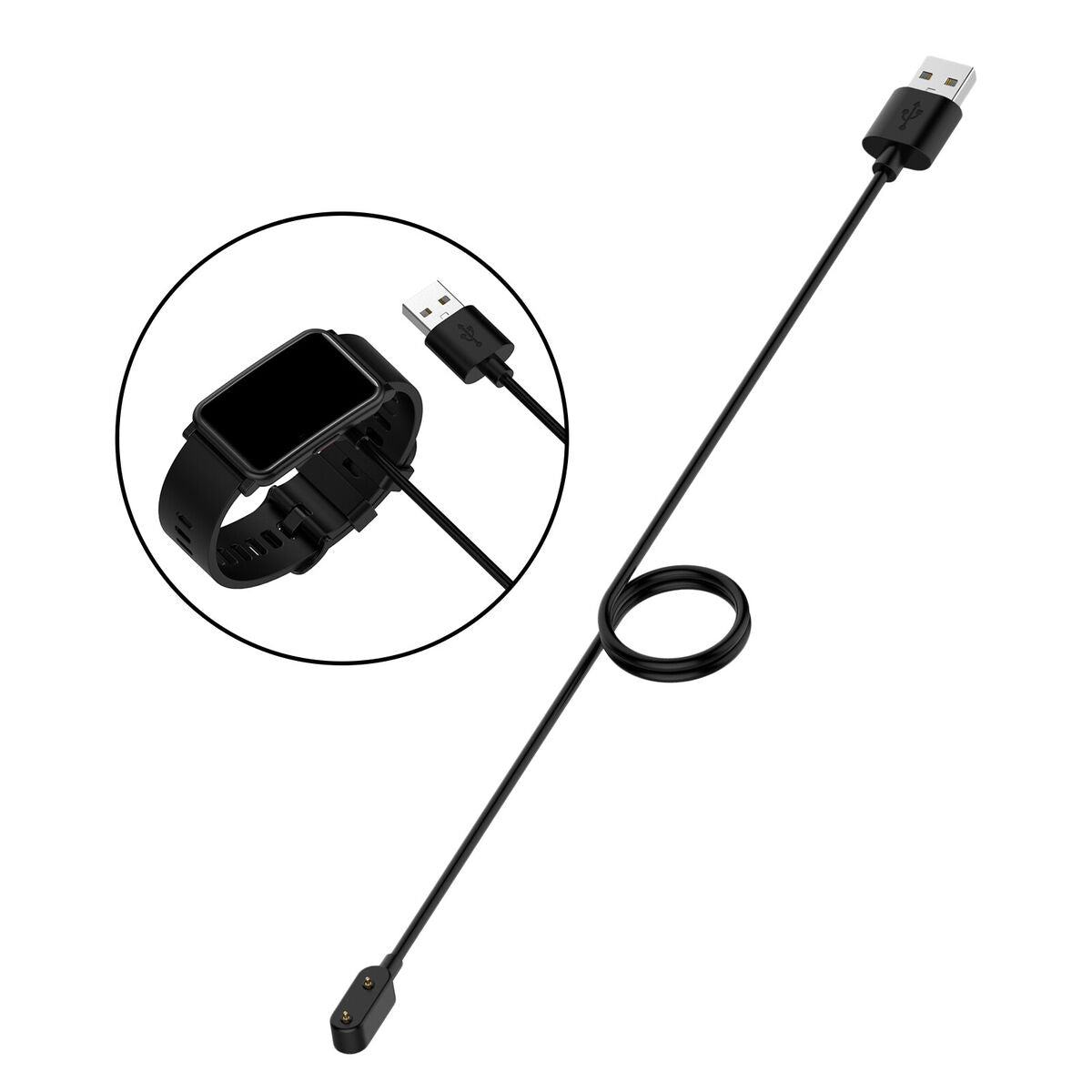 Watch Charger Compatible with    Charging Cable Black