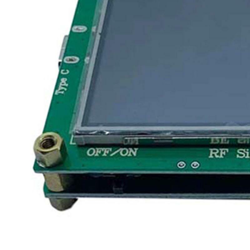 ADF4351 RF Signal Source Generator Wave Point Frequency Sweep Contact Screen LCD