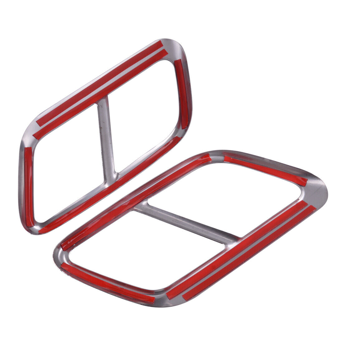 Exhaust Muffler Tip Pipe Chrome Trim Cover Fit For Range Rover Velar 2018-19 Li