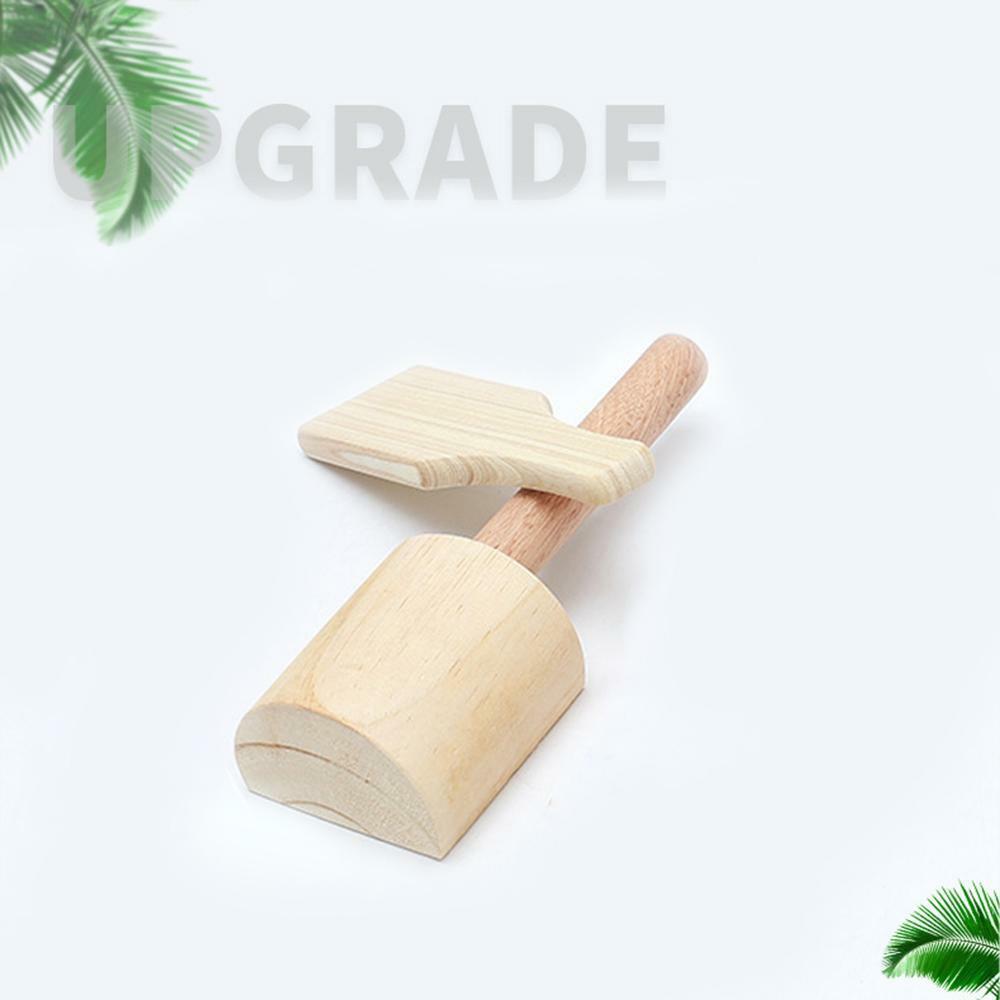 2Pcs Wooden Clay Paddle  Tool for Pottery  Hobbies Art Crafts