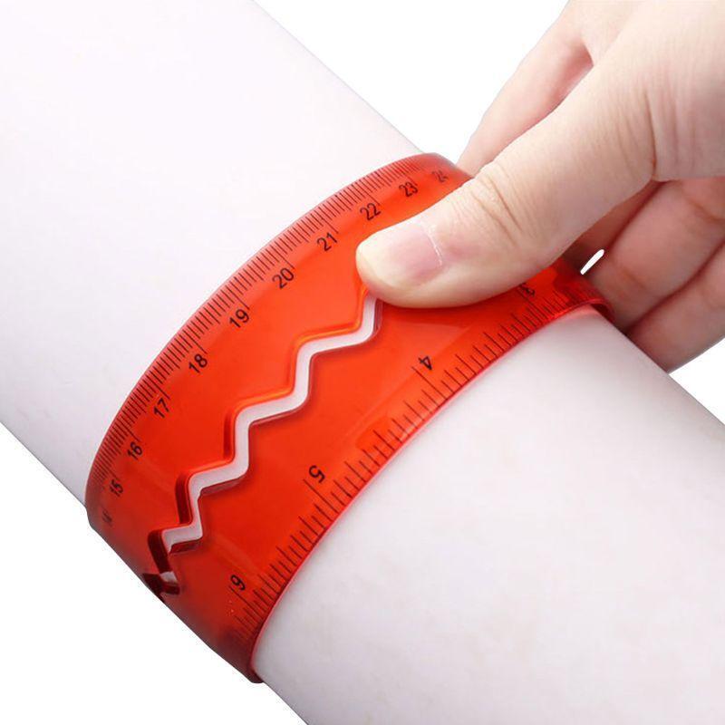 Soft 30cm Ruler Multicolour Flexible Creative Stationery Rule Office School