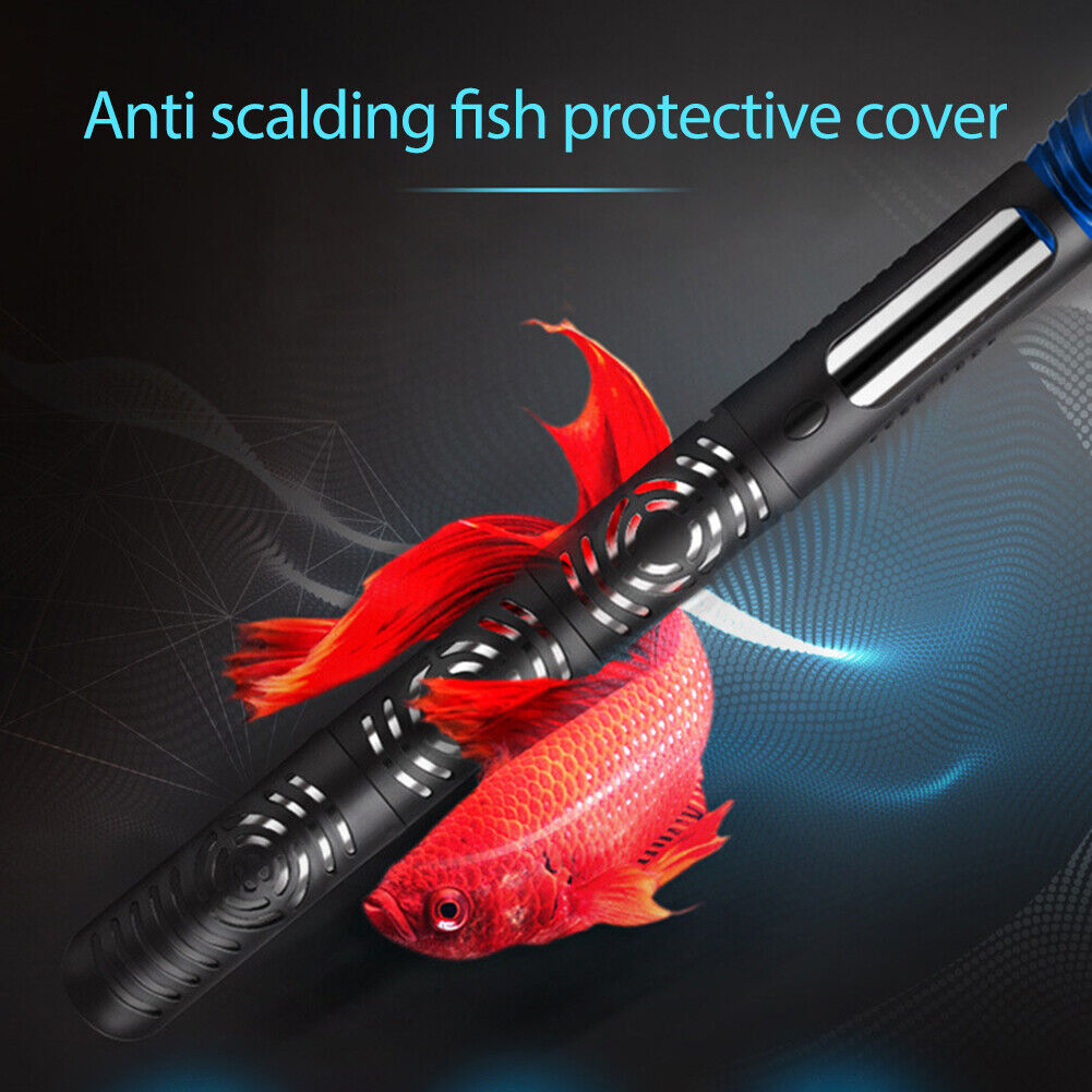 Stainless Steel Fish Tank Heating Rod Automatic Temperature Heater (50W)