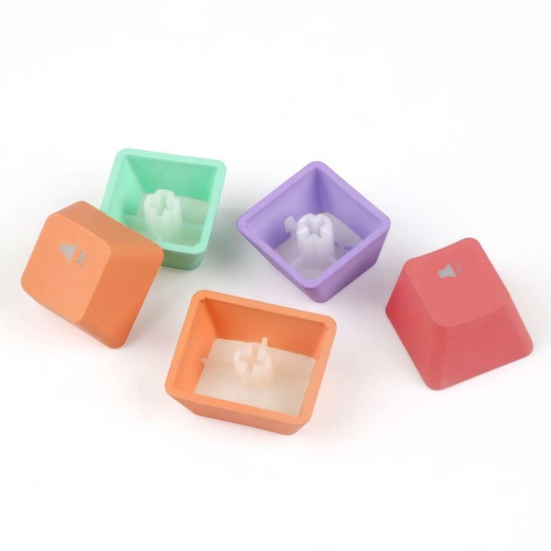 108 Keys Colorful Chalk Design PBT Backlit Keycaps For Cherry Mx Keyboard Keycap