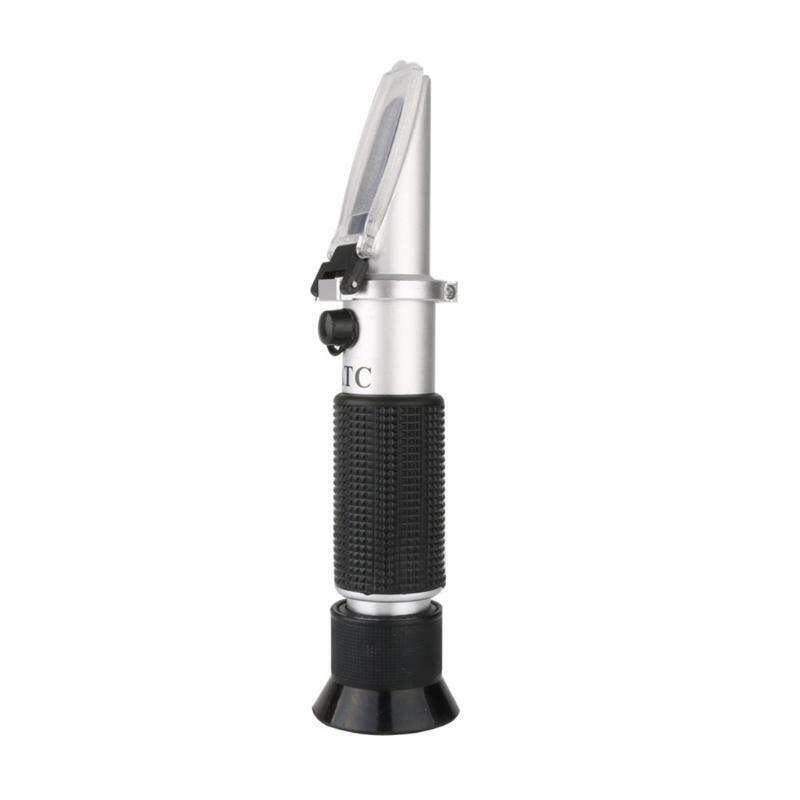 Professional Refractometer with ATC 0~32? Hand Held for Juice Sugar Meter Tester