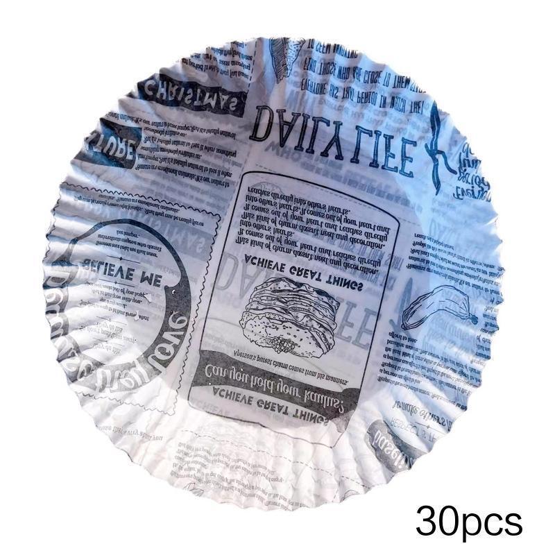 Baking Papers Air Fryer Paper Pad Waterproof Parchment for Roasting Microwave