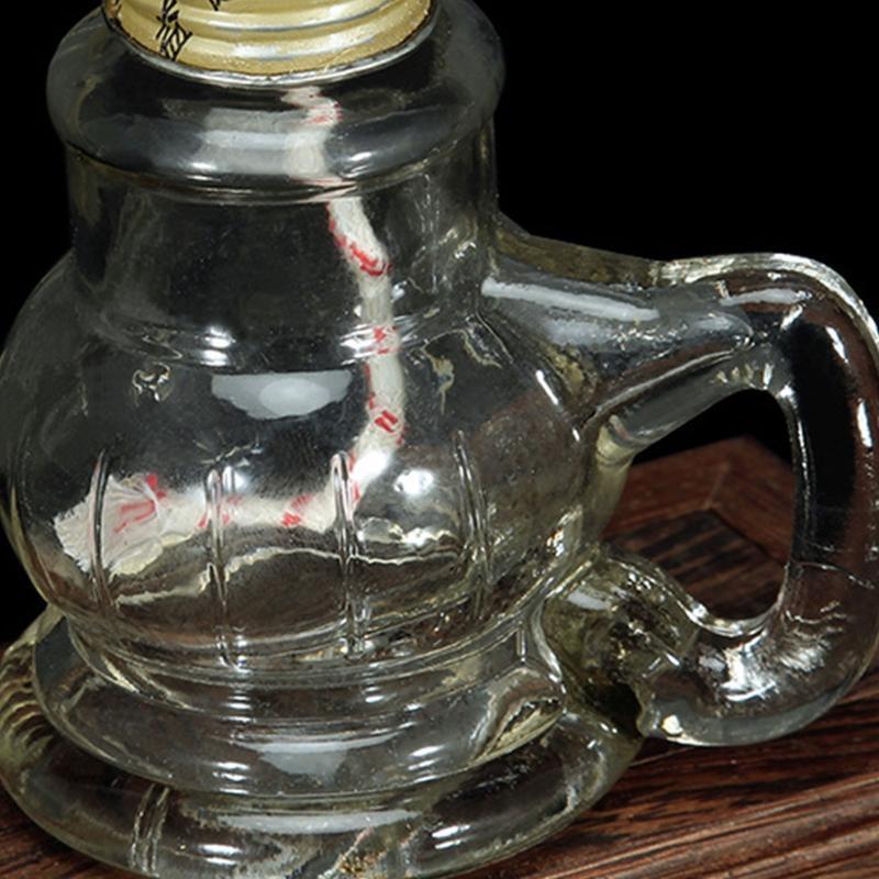 Exquisite Chamber Kerosene Lamp Clear Glass Kerosene Oil Lamp Lighting Lantern